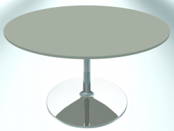 Стіл для ресторану круглий (RR40 Chrome G3, Ø800 mm, Н480 mm, round base)