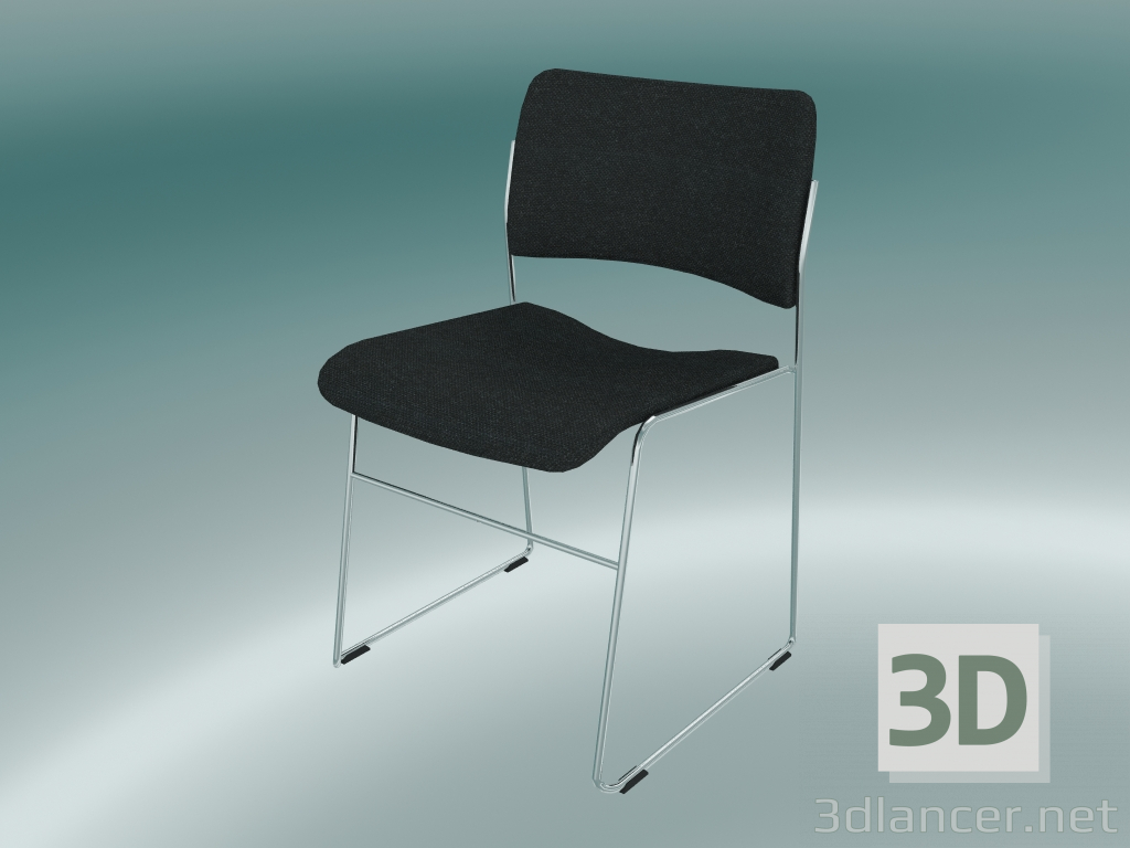 3d model Padded chair - preview