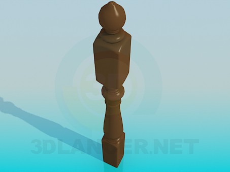 3d модель Балясина – превью 3d модель Балясина – превью