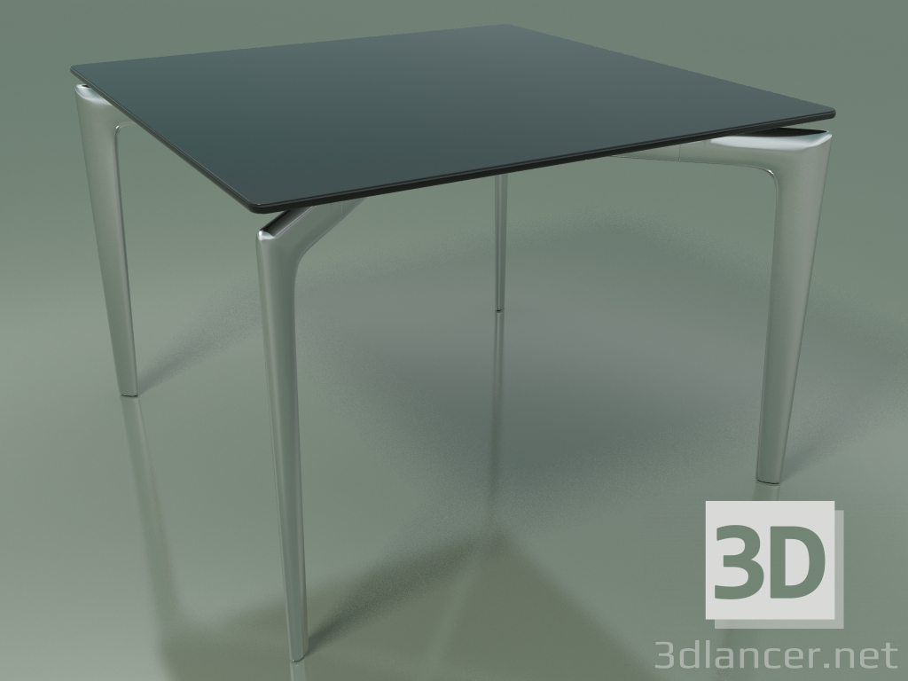 3d модель Стол квадратный 6700 (H 42,5 - 60x60 cm, Smoked glass, LU1) – превью