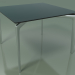modello 3D Tavolo quadrato 6700 (H 42.5 - 60x60 cm, vetro fumé, LU1) - anteprima