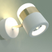 3d модель Настенный светодиодный светильник 20165-1 LED (золото-белый) – превью