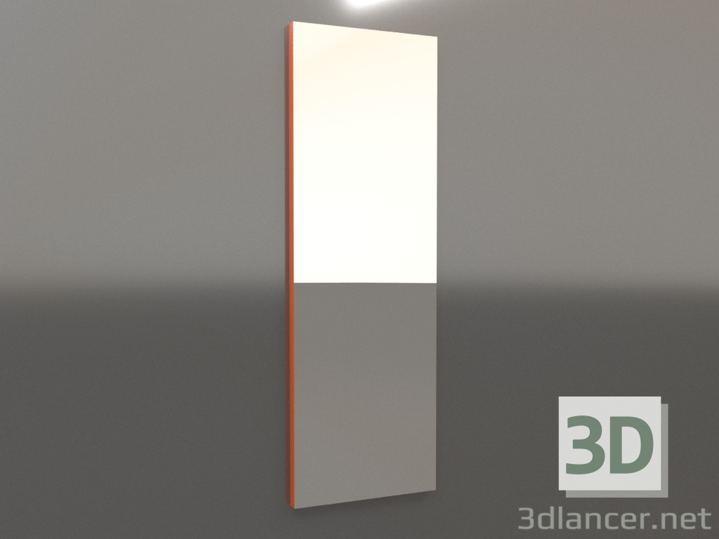 3d model Mirror ZL 11 (600x1800, luminous bright orange) - preview