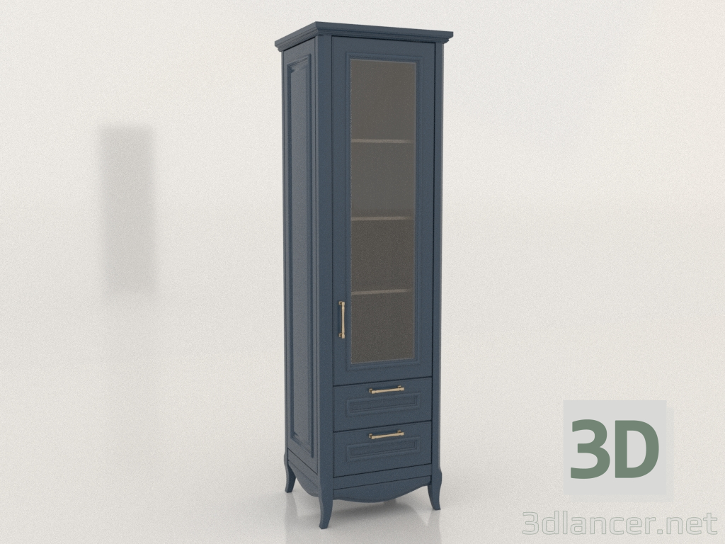 3d model One-door showcase cabinet 3 (Ruta) - preview