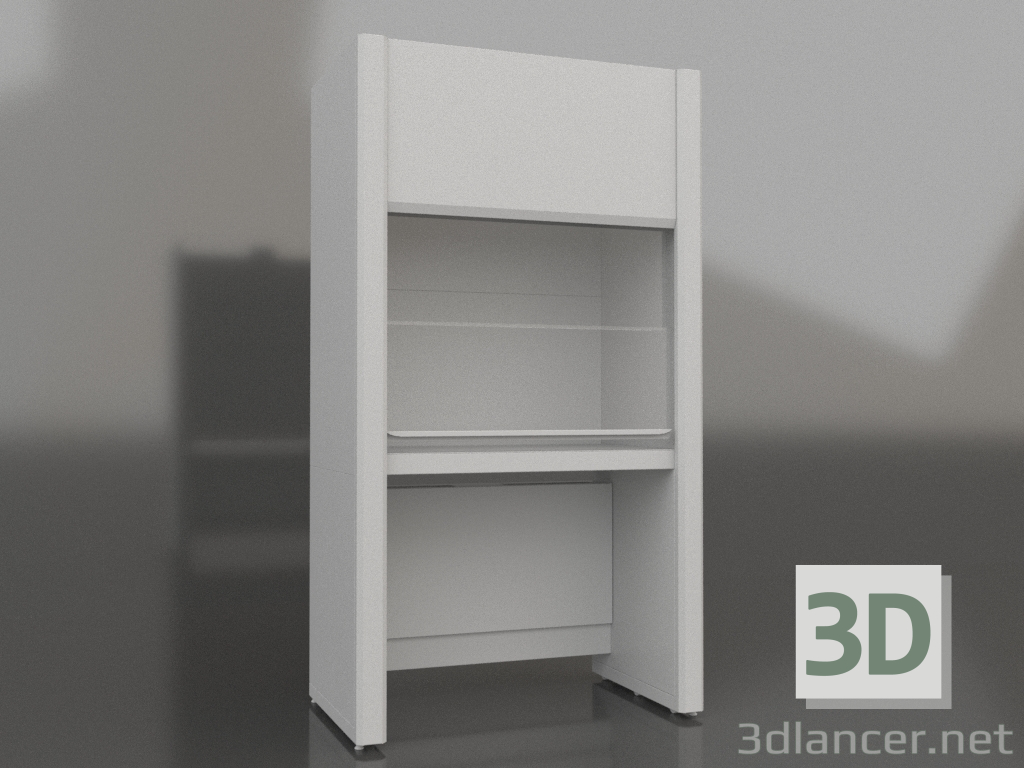 3D Modell Abluftschrank für Muffelöfen LK-1200 ShVM - Vorschau