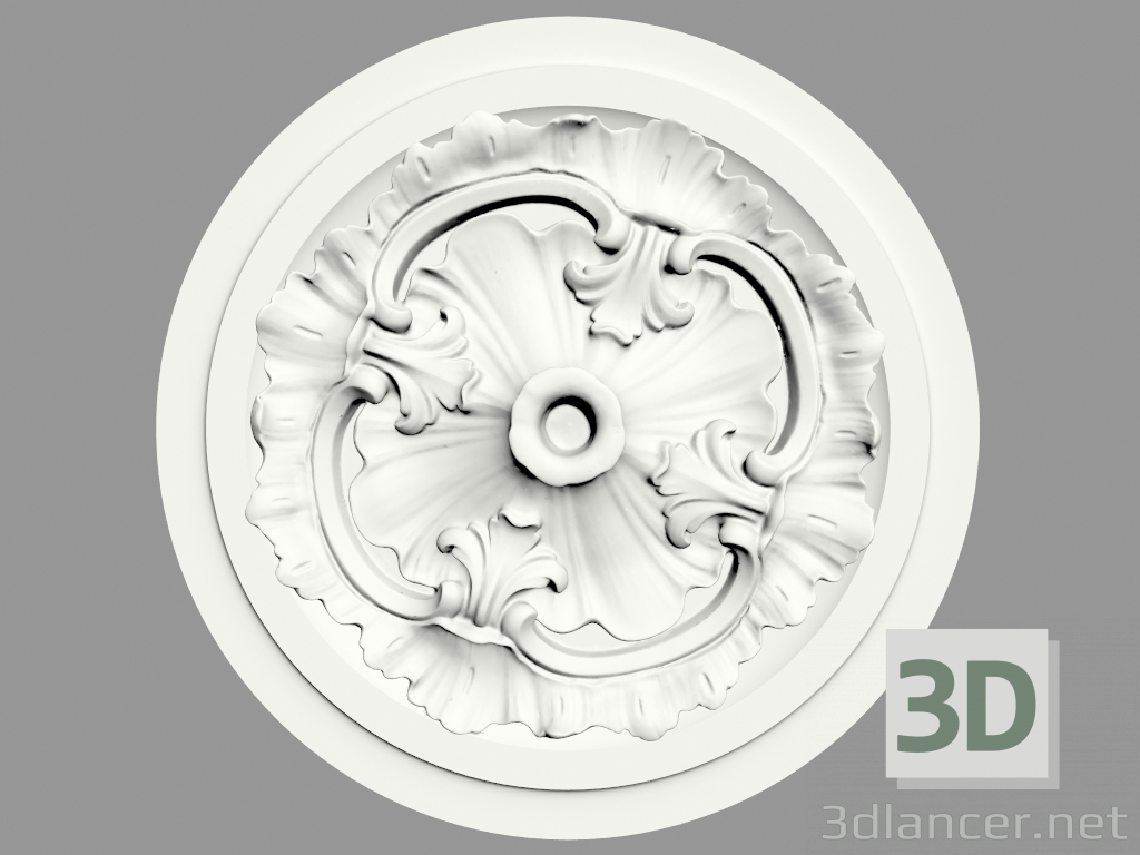 3d model Ceiling outlet (P137) - preview