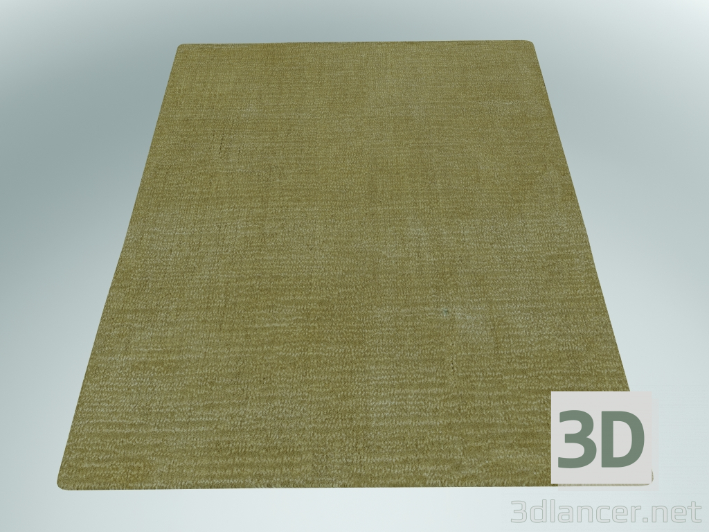3 डी मॉडल डोरमैट द मूर (एपी 5, 170x240 सेमी, पीला क्षेत्र) - पूर्वावलोकन