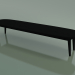 3d model Coffee table oval (248 R, Black) - preview
