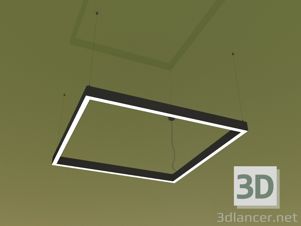 3D Modell Leuchte KVADRATO (1145 mm) - Vorschau