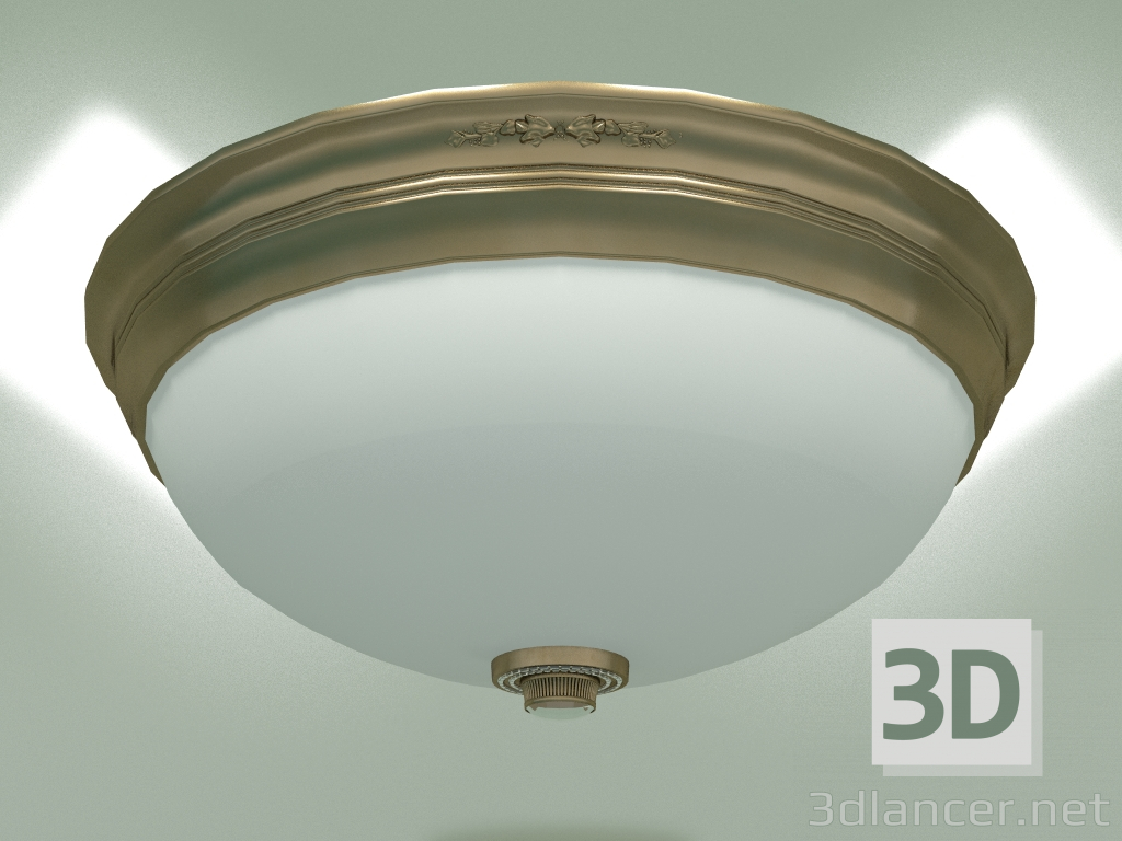 modello 3D Lampada da soffitto BELLAGIO BEL-PL-5 (P) CR - anteprima