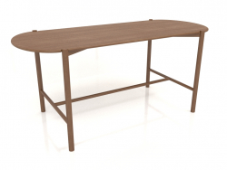 डाइनिंग टेबल डीटी 08 (1700x740x754, लकड़ी की भूरी रोशनी)