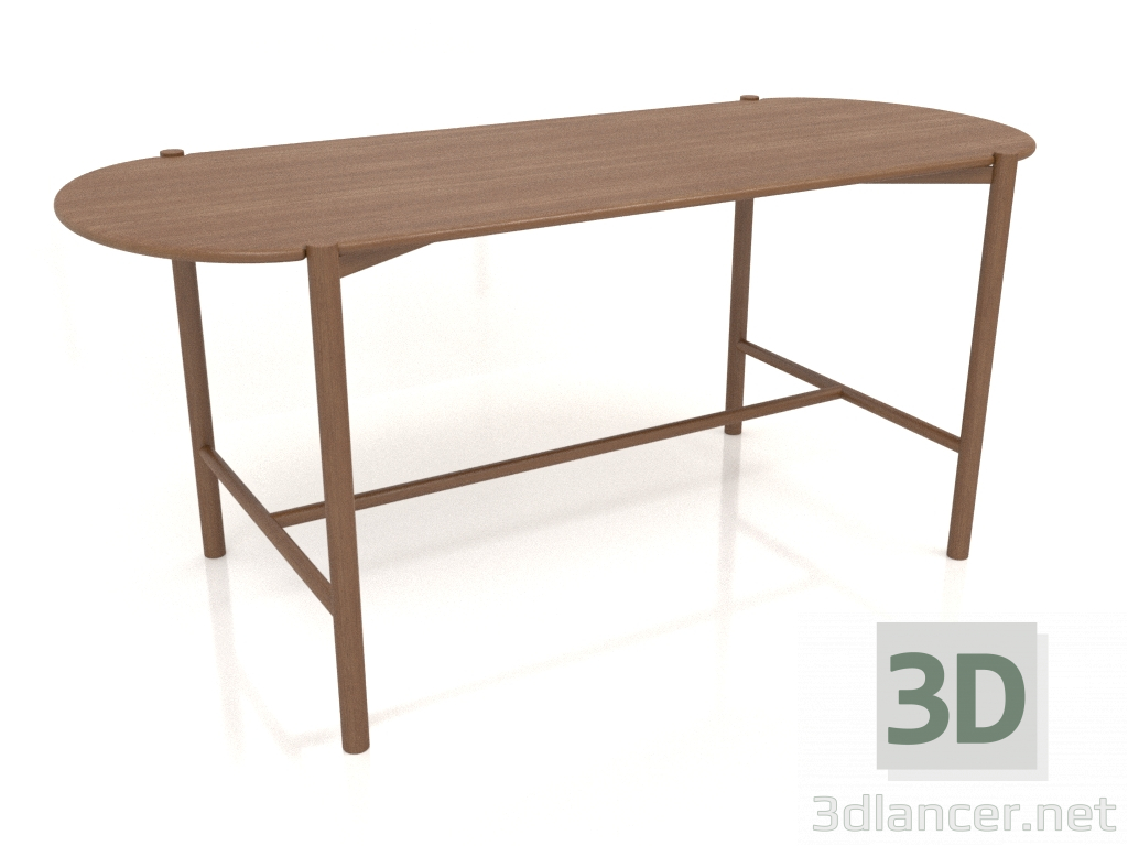 3D modeli Yemek masası DT 08 (1700x740x754, ahşap kahverengi ışık) - önizleme