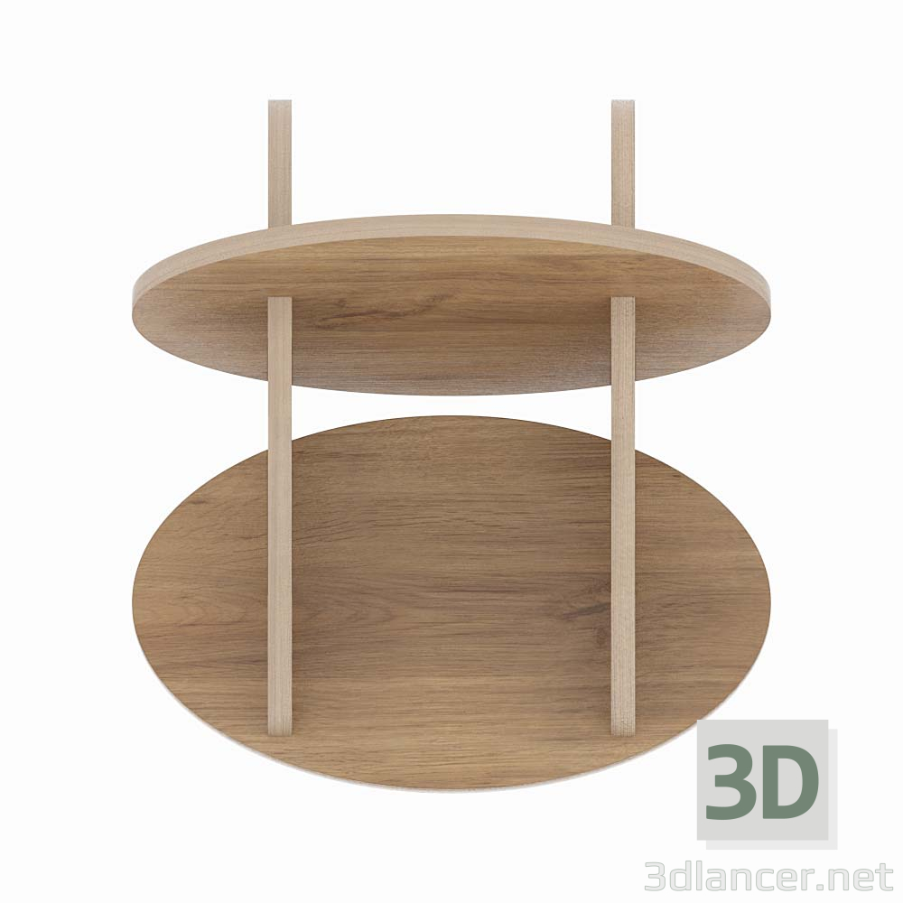 3D Oval sandalye modeli satın - render