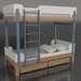 3 डी मॉडल चारपाई बिस्तर ट्यून जे (UBTJA2) - पूर्वावलोकन