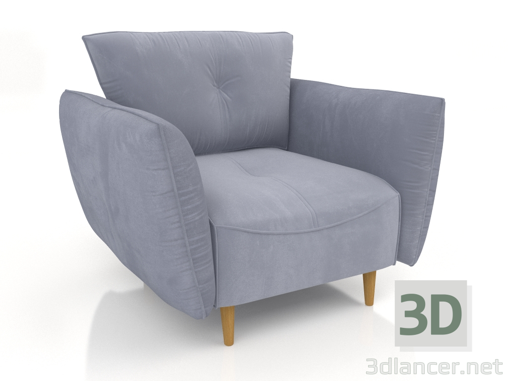 3D Modell Lyukke-Stuhl - Vorschau