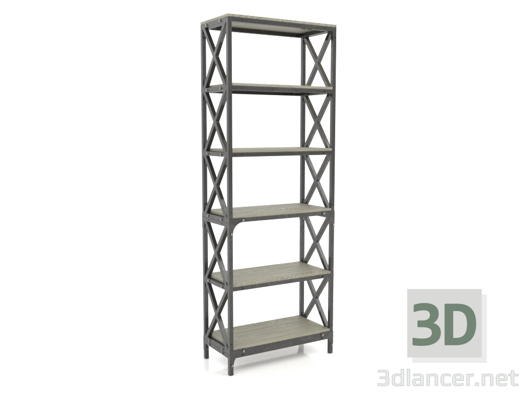 Modelo 3d Rack (1 seção) - preview