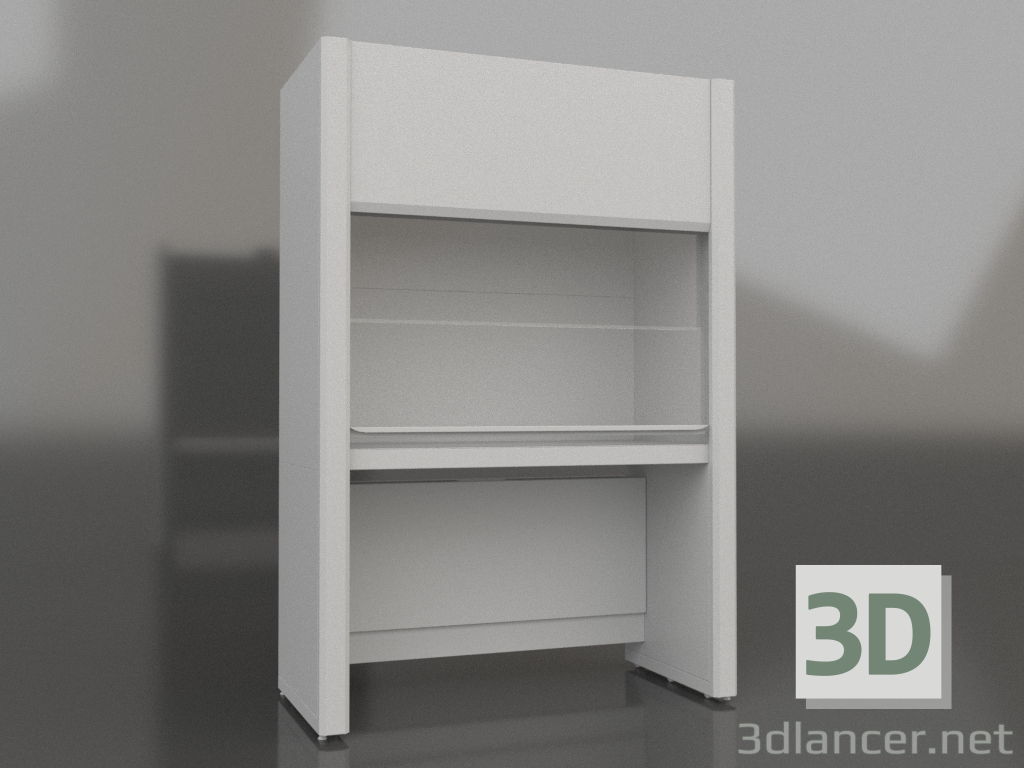 3D Modell Abzugshaube für Muffelöfen LK-1500 ShVM - Vorschau