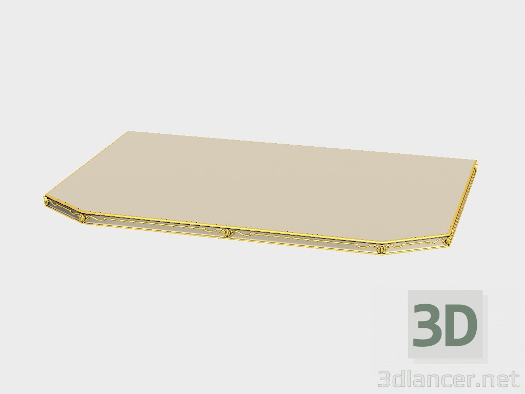 3d model Podium for a bed - preview