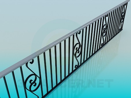 3d model Fence - preview 3d model Fence - preview