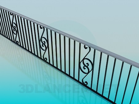 3d model Fence - preview 3d model Fence - preview