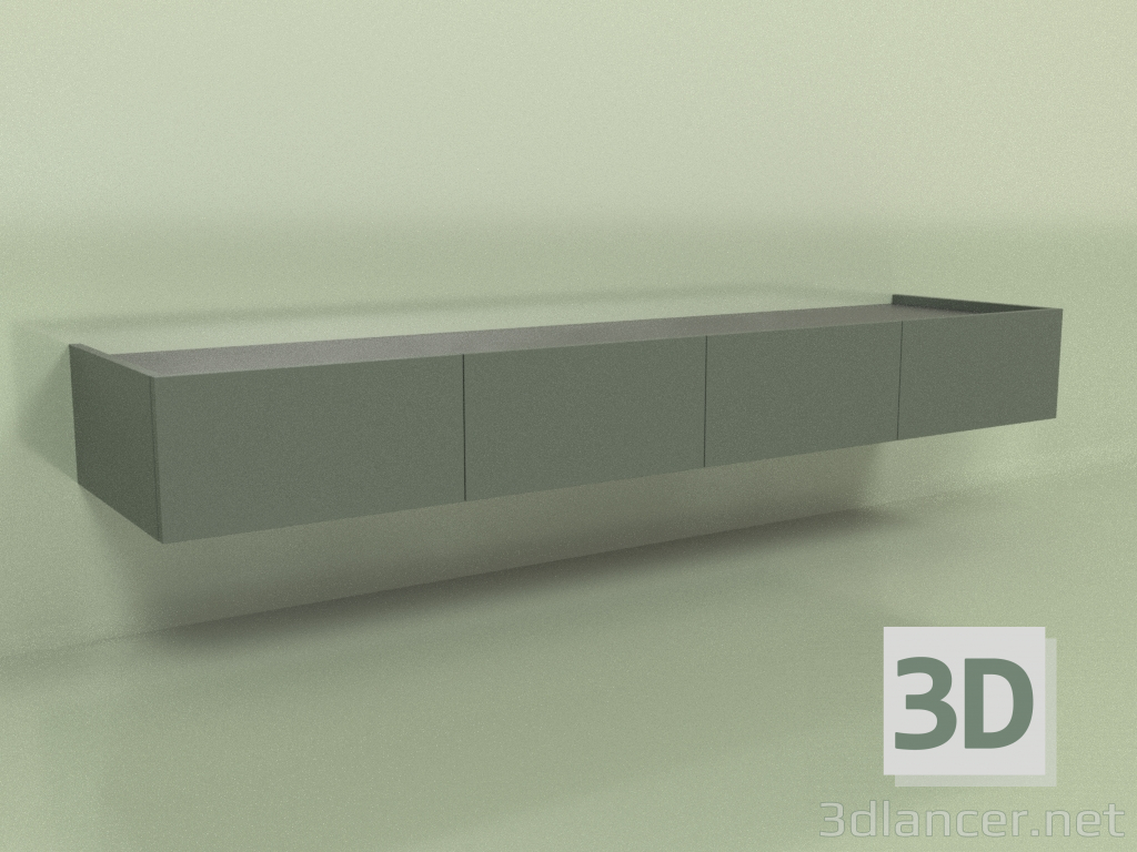 Modelo 3d WML de borda de pedestal suspenso (1) - preview