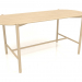 modello 3D Tavolo da pranzo DT 08 (1700x740x754, legno bianco) - anteprima