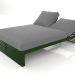 3 डी मॉडल आराम के लिए बिस्तर 140 (बोतल हरा) - पूर्वावलोकन