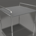 3d model Coffee table 76 with an aluminum tabletop (Anthracite) - preview