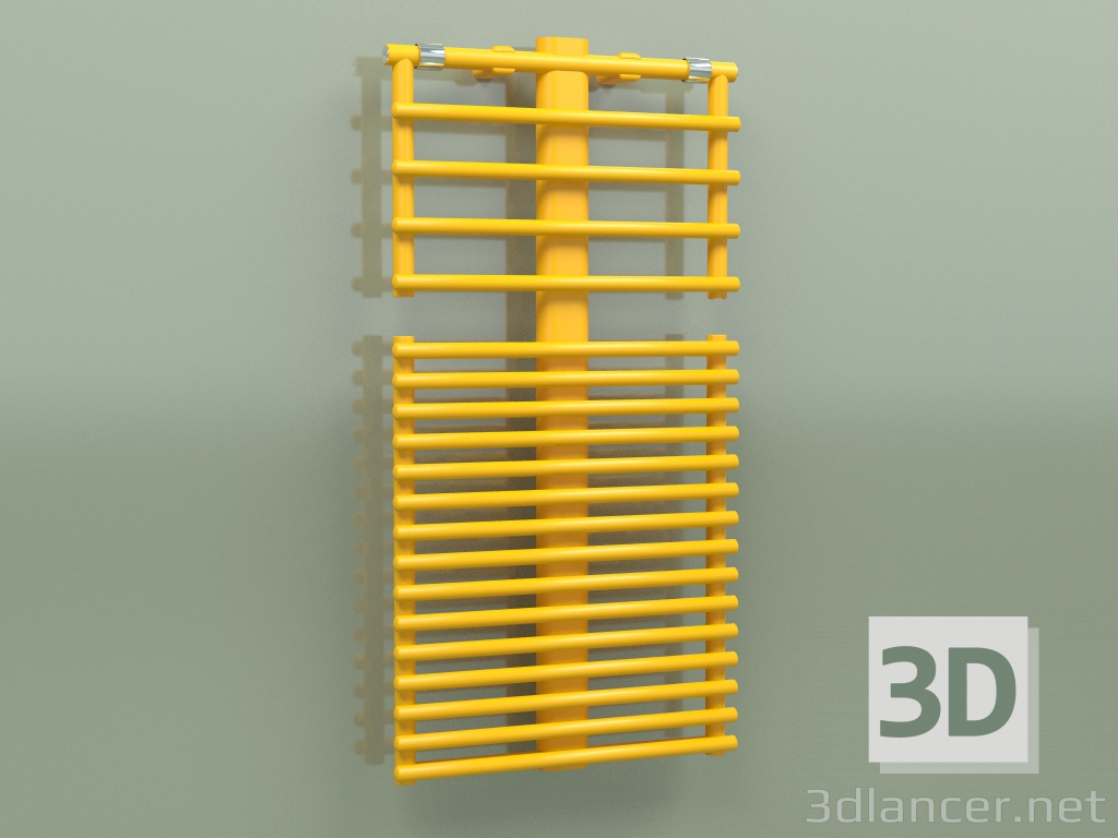 3d model Towel rail GETUP (1076, Melon yellow - RAL 1028) - preview