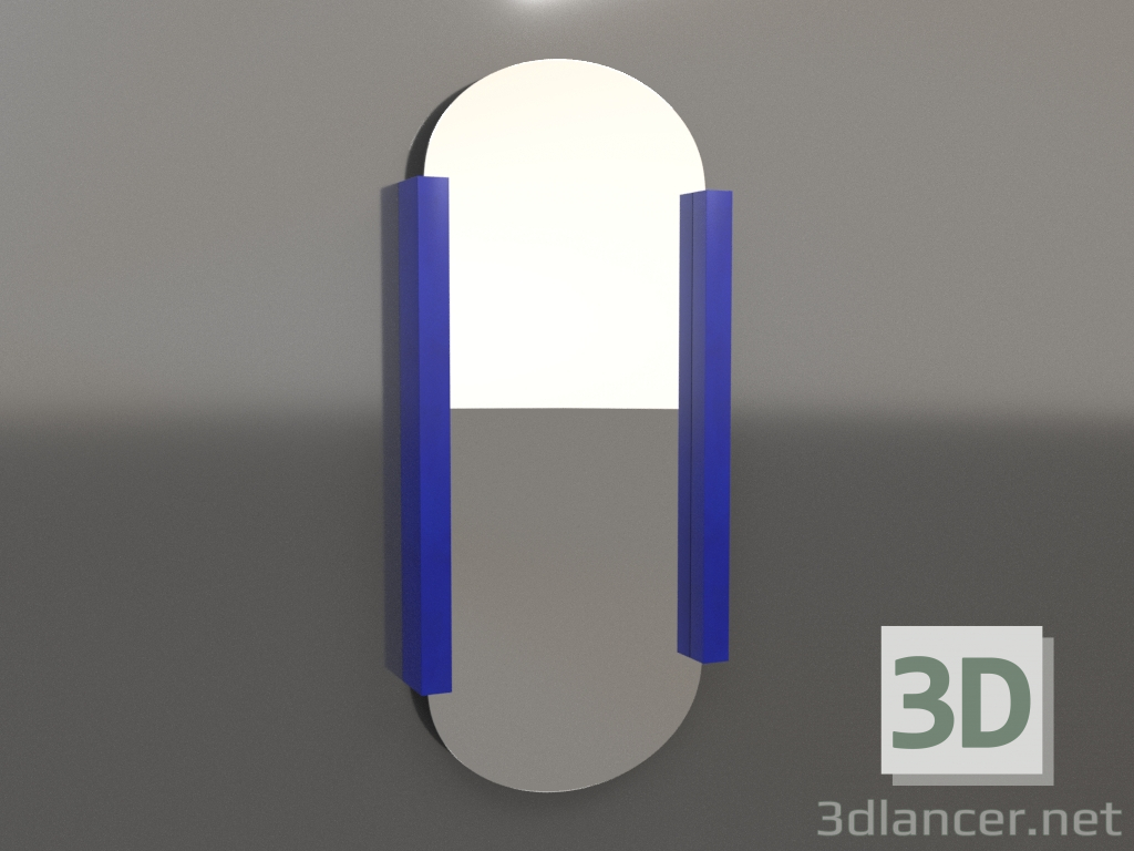 3D Modell Spiegel ZL 12 (824х1800, blau) - Vorschau