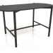 3d model Dining table DT 08 (1400x740x754, wood black) - preview