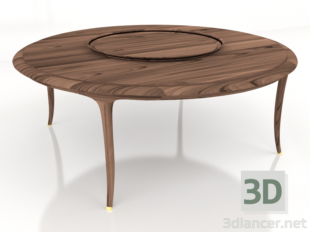 3D Modell Esstisch extra groß - Vorschau