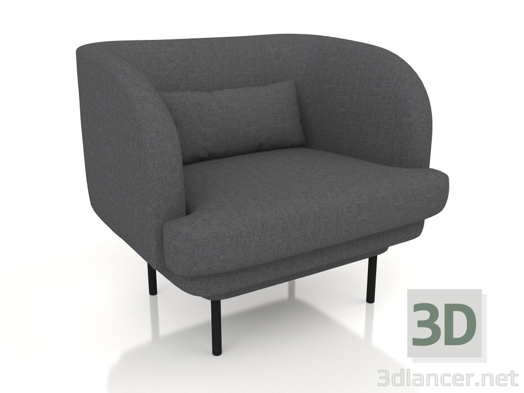 3D Modell Mia Sessel - Vorschau