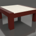 3d модель Боковой стол (Wine red, DEKTON Danae) – превью
