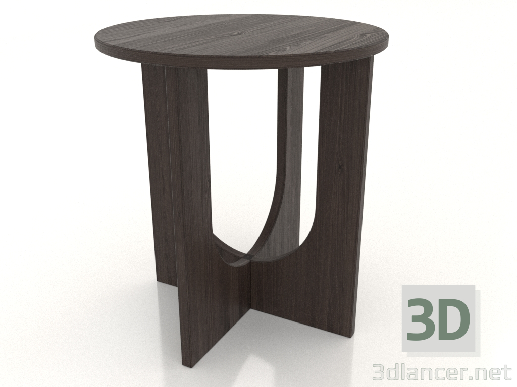 3d model Bedside table (ash walnut) - preview