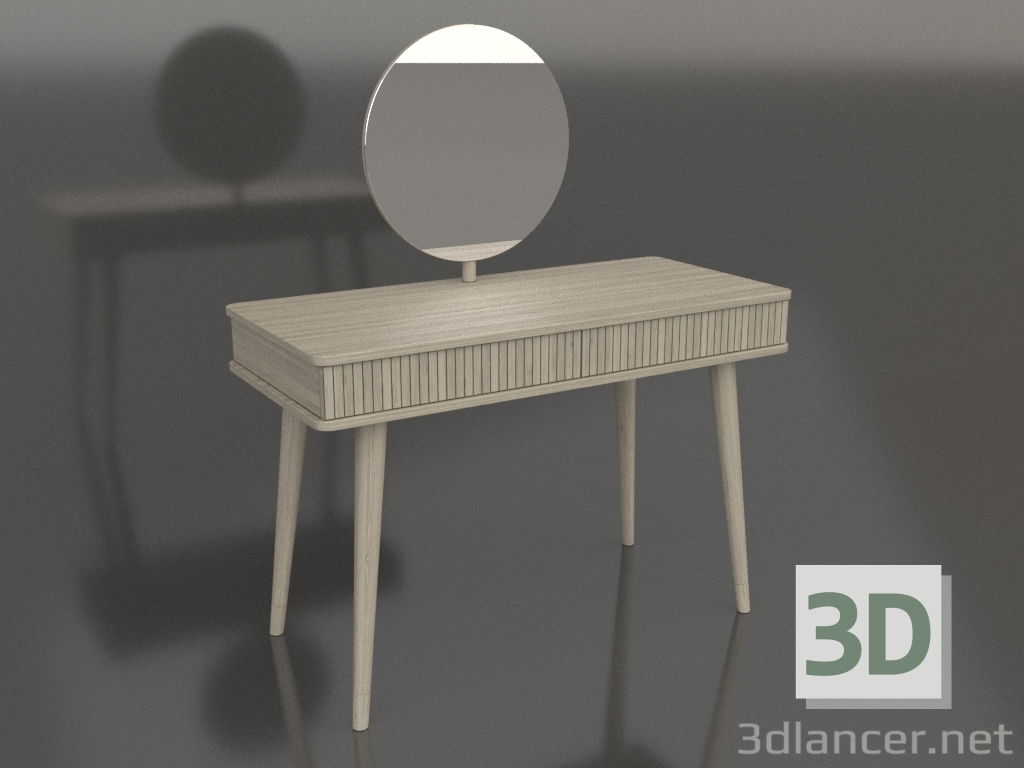 3D modeli Tuvalet masası MISS 1100x500 mm (açık meşe) - önizleme