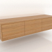 modèle 3D Meuble TV 2 1500 mm (chêne naturel) - preview