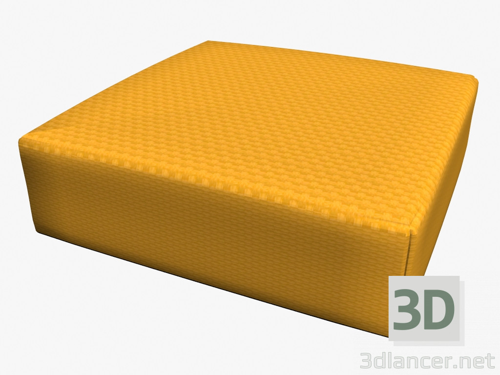 modello 3D Pouf Stone t005.517.11.277.00 - anteprima
