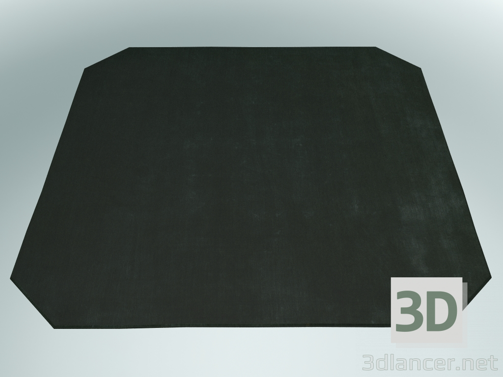 3d model Doormat The Moor (AP6, 240x240cm, Green Pine) - preview