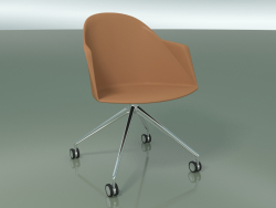 Stuhl 2232 (4 Räder, CRO, PC00004 Polypropylen)