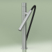 3d model Kitchen sink mixer with pull-out hand shower (400B, AS) - preview