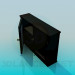 3d model Chest of drawers for two sections - preview