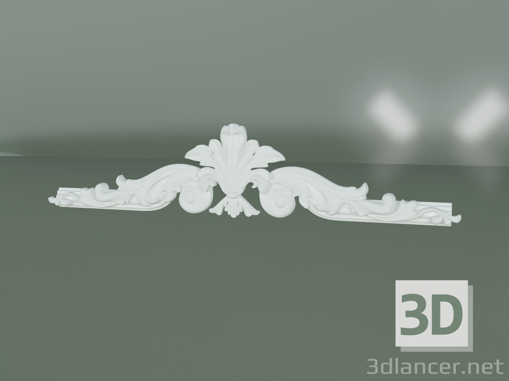 modèle 3D Élément de décoration en stuc ED079 - preview