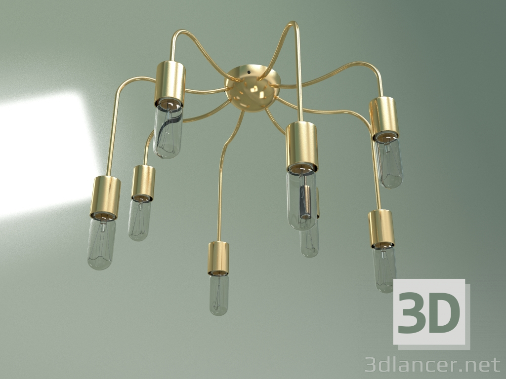 3d модель Потолочный светильник Josef Frank Style – превью