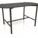 modèle 3D Table à manger DT 08 (1400x740x754, bois brun foncé) - preview