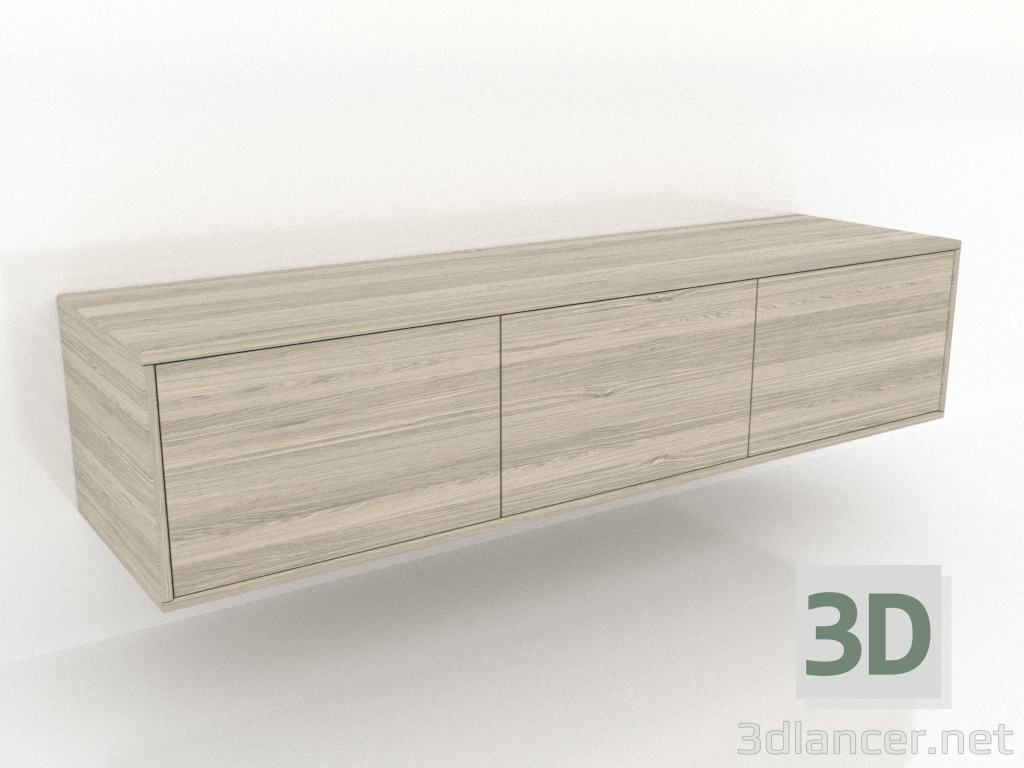 modello 3D Mobile TV 2 1500 mm (rovere schiarito) - anteprima modello 3D Mobile TV 2 1500 mm (rovere schiarito) - anteprima