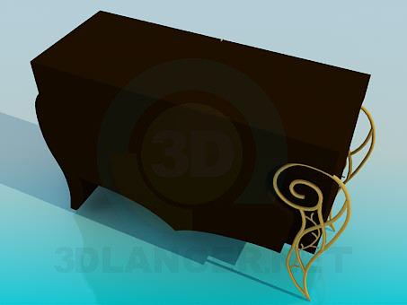 3d model Nightstand - preview 3d model Nightstand - preview