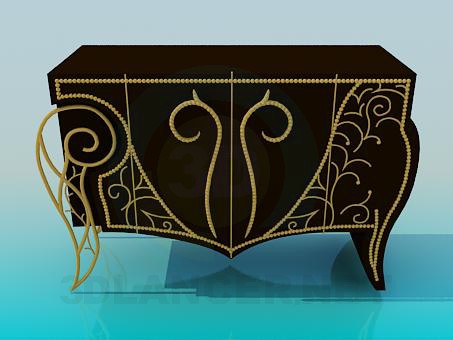 3d model Nightstand - preview 3d model Nightstand - preview