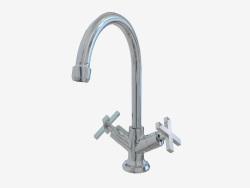 Washbasin faucet with spout U Lucerna (BEL 060D)
