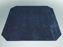 Doormat The Moor (AP6, 240x240cm, Blue Midnight)